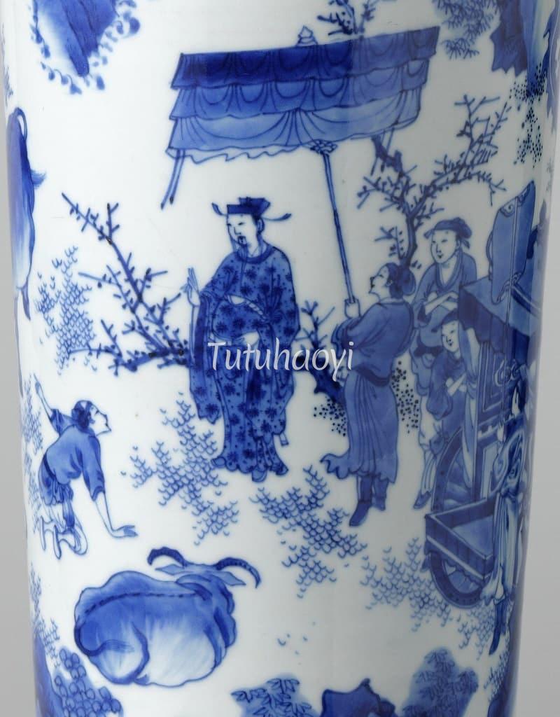 Chinese sleeve vase from Rijksmuseum, Holland