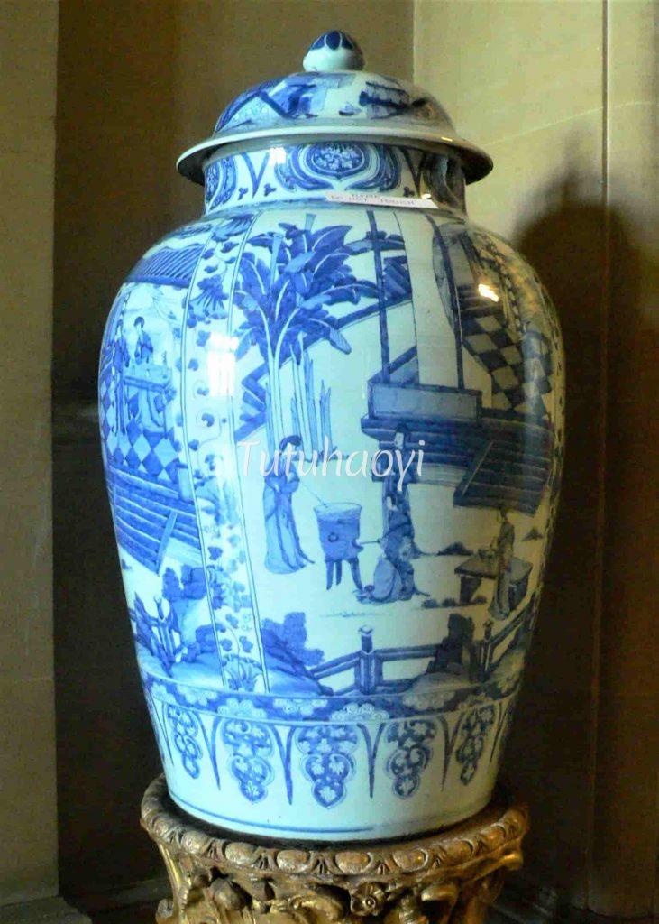 porcelain lidded jar Corsham Court Collection