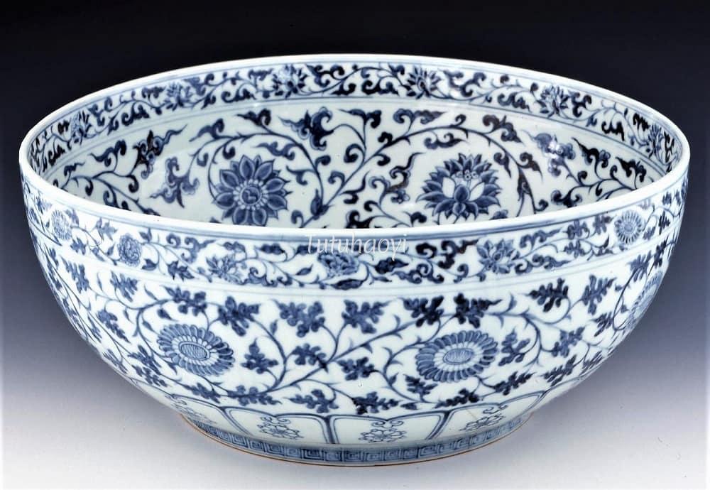 porcelain bowl Hongwu period Ming dynasty