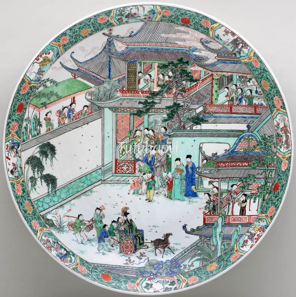 famille verte plate from The Metropolitan Museum of Art, New York