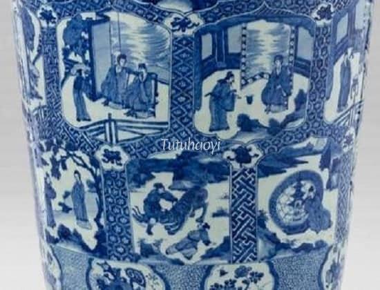 Yang Xiang saving father Kangxi porcelain