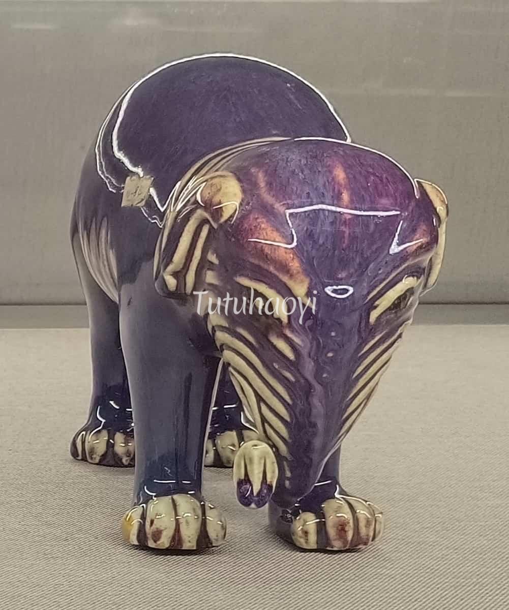 purple-porcelain-elephant-